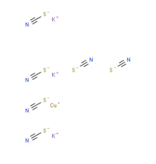 tripotassium hexakis(thiocyanato-N)chromate(3-)