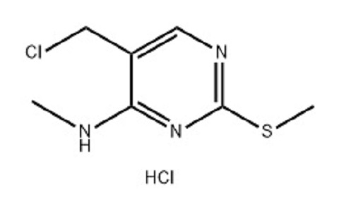 (5-氯甲基-2-甲基磺酰基嘧啶-4-基)-甲胺盐酸盐