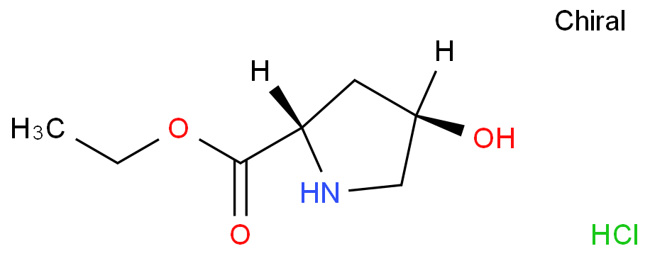 33996-30-4 (2S,4R)-4-羟基吡咯烷-2-甲酸乙酯盐酸盐