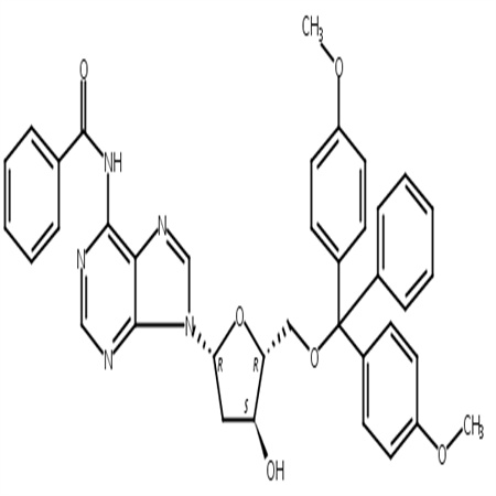 N6-苯甲酰基-5'-O-(4,4'-二甲氧基三苯基)-2'-脱氧腺苷
