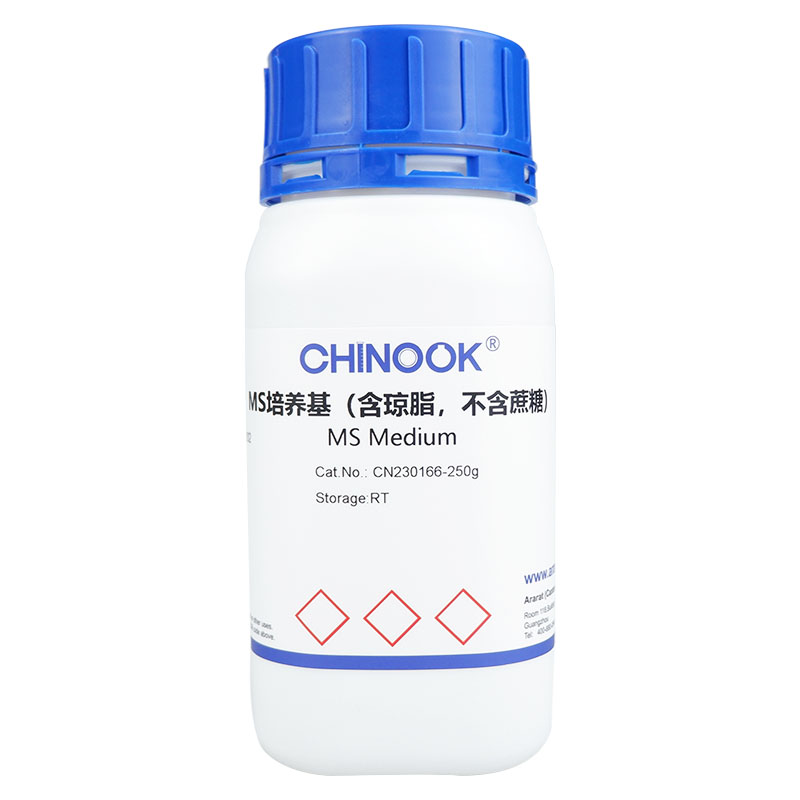 MS培养基（含琼脂，不含蔗糖） 植物组织培养-CN230166