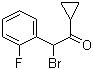 CAS 登录号:204205-33-4, 2-溴-2-(2-氟苯基)-1-环丙基乙酮, 1-环丙基-2-溴-2-(2-氟苯基)乙酮