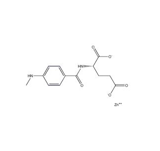 L-对甲氨基苯甲酰谷氨酸锌专业生产，大量现货。