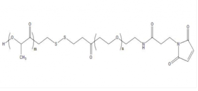 聚乳酸-SS-聚乙二醇-马来酰亚胺