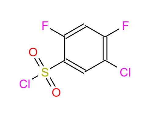5-氯-2,4-二氟苯磺酰氯  CAS: 13656-57-0 工厂直销,工艺成熟，成本在行业有优势