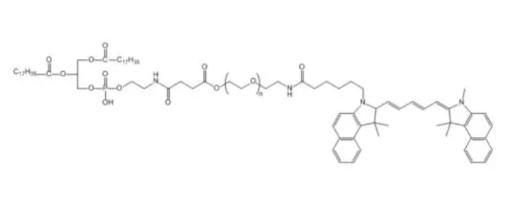 DSPE-PEG-CY5.5 磷脂化聚乙二醇Cy5.5