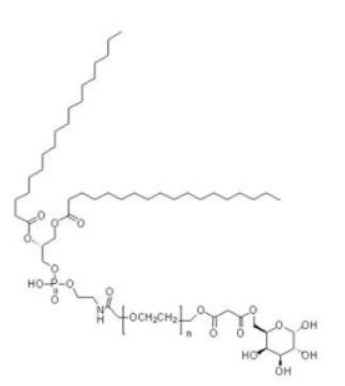 DSPE-PEG2000-Galactose 磷脂聚乙二醇半乳糖
