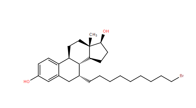875573-67-4 7α-(9-溴壬烷基)雌甾-1,3,5(10)-三烯-3,17β-二醇