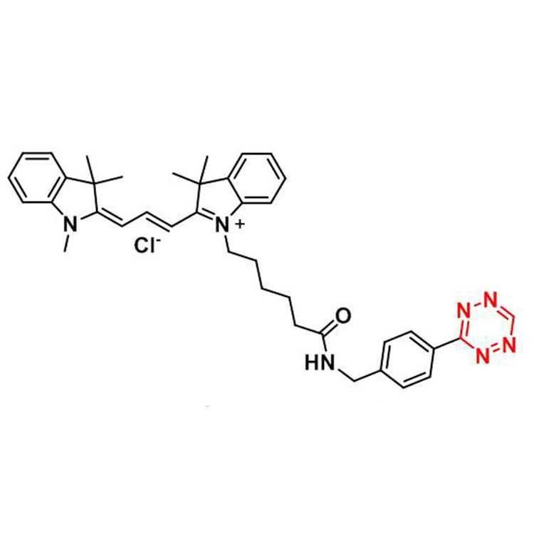 Cy3 tetrazine，花青素CY3四嗪，Cyanine3 tetrazine