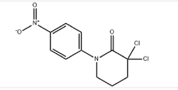 3，3-二氯-1-（4-硝基苯基）-2-哌啶酮