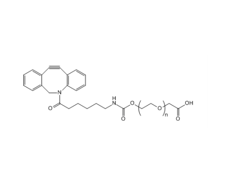 二苯并环辛炔-聚乙二醇-羧基 DBCO-PEG-COOH