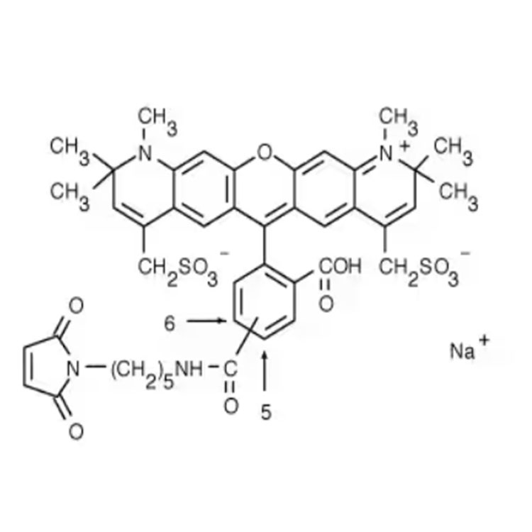 AF594 C5 Maleimide，AF594 C5马来酰亚胺