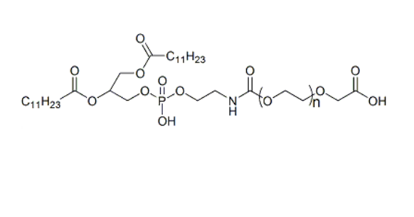 DLPE-PEG-COOH 1,2-二月桂酰磷脂酰乙醇胺-聚乙二醇-羧基