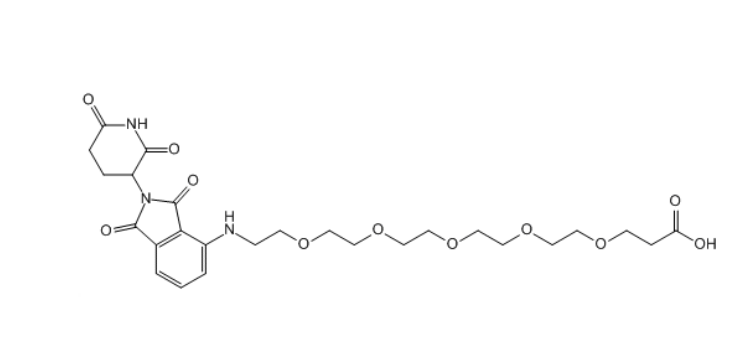Pomalidomide-PEG5-COOH 2139348-63-1 泊马度胺-五聚乙二醇-丙酸