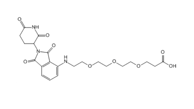 泊马度胺-三聚乙二醇-酸 2138440-82-9 Pomalidomide-PEG3-COOH