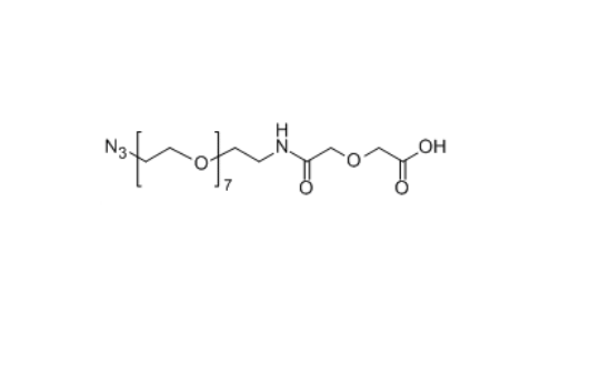 2-((Azido-PEG7-carbamoyl)methoxy)acetic acid 