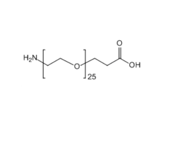 Amine-PEG25-COOH 氨基-二十五聚乙二醇-羧基 NH2-PEG25-COOH