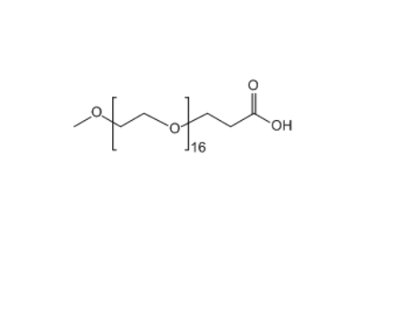 十六聚乙二醇丙酸单甲醚 mPEG-CH2CH2COOH