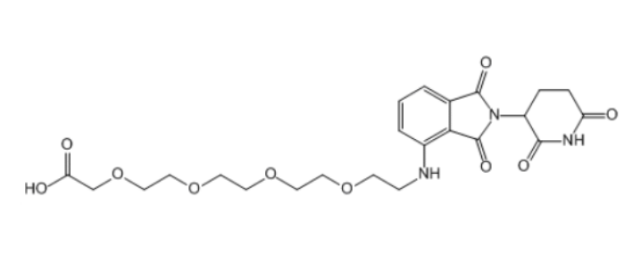 Pomalidomide-PEG4-C-COOH 2097938-44-6