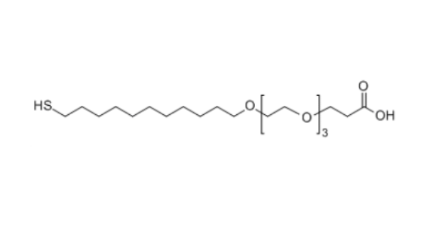 11-巯基十一烷基-三聚乙二醇-羧基 SH-(CH2)11-PEG-COOH