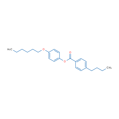 4-(Hexyloxy)phenyl 4-butylbenzoate（CAS：38454-28-3）