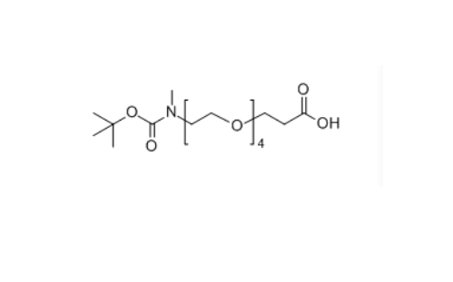 N-methyl-N-(t-Boc)-PEG-COOH 1260431-01-3