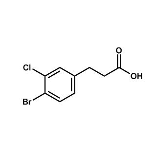 3-(4-溴-3-氯苯基)丙酸