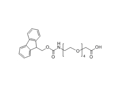 N-芴甲氧羰基-四聚乙二醇-乙酸 437655-95-3 Fmoc-NH-PEG4-CH2COOH
