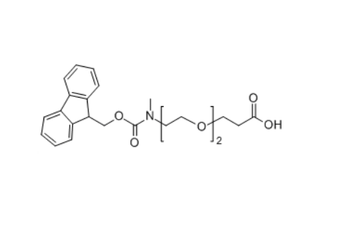Fmoc-N-methyl-N-amido-PEG2-COOH 1807518-77-9