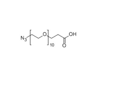 叠氮-十聚乙二醇-羧基 1644163-57-4 N3-PEG10-COOH