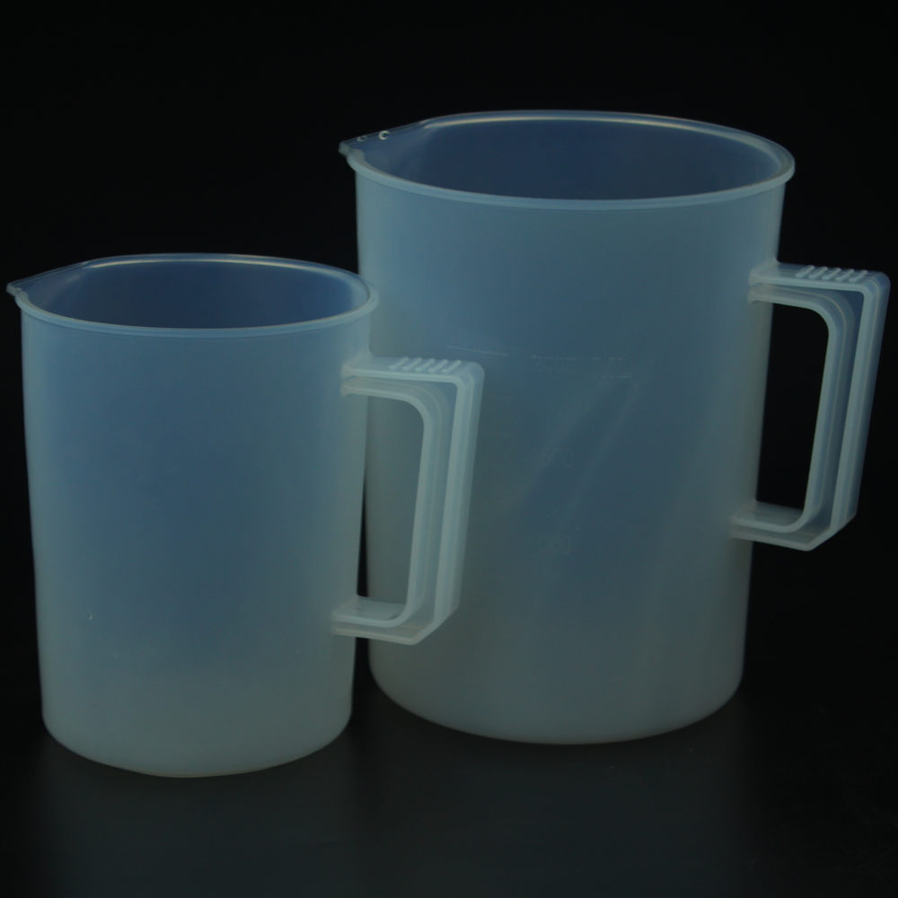 特氟龙烧杯PFA带把手烧杯1000ml