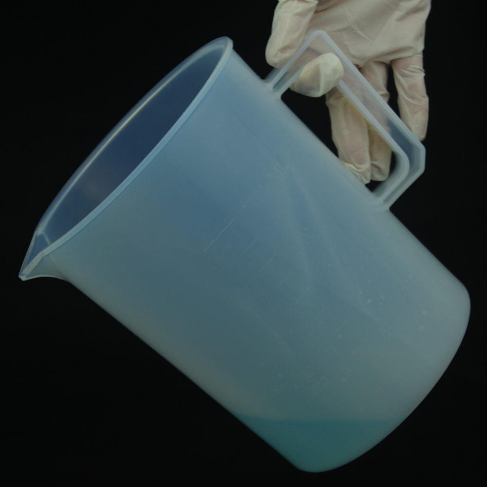 特氟龙烧杯PFA带把手烧杯1000ml