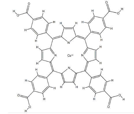 四羧基苯基卟啉铜 cas:41699-93-8 TCPP-Cu(2+)