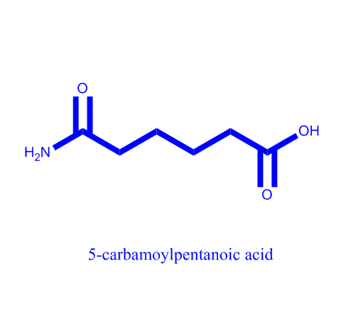 5-carbamoylpentanoic acid
