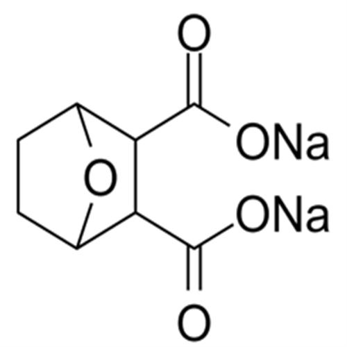 Demethylcantharidate disodium.png Demethylcantharidate disodium.png