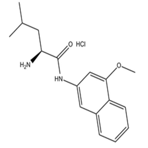 L-Leucine 4-methoxy-β-naphthylamide (hydrochloride).png L-Leucine 4-methoxy-β-naphthylamide (hydrochloride).png