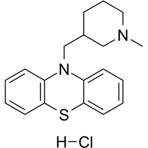 Mepazine hydrochloride.png Mepazine hydrochloride.png