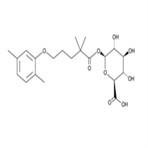 Gemfibrozil 1-O-β-Glucuronide.png Gemfibrozil 1-O-β-Glucuronide.png
