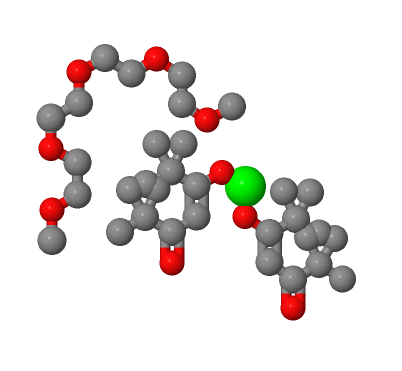150939-76-7；双(2,2,6,6-四甲基-3,5 - 庚二酮酸)锶,四甘醇二甲醚加成物