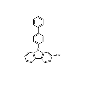 9-[1,1′-联苯]-4-基-2-溴-9H-咔唑；1393835-87-4