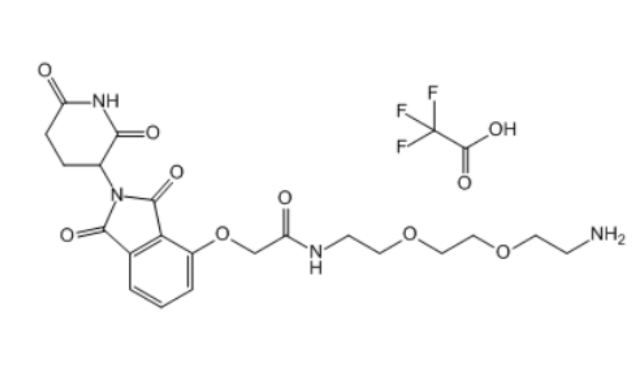 Thalidomide-O-amido-PEG2-NH2.TFA 1957235-75-4