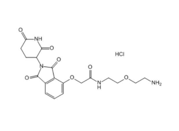 Thalidomide-O-amido-PEG1-NH2.HCl 2204226-02-6