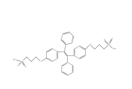 四苯乙烯磺酸钠 TPE-2SO3Na AIE聚集诱导发光材料
