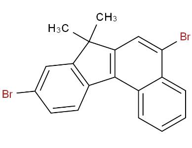 5,9-二溴-7,7-二甲基-7H-苯并[c]芴