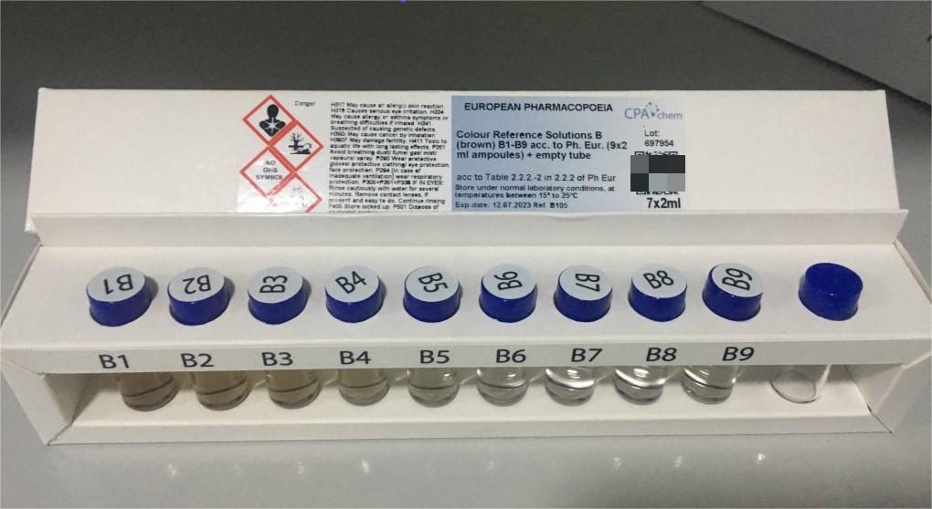 欧洲药典色度标准液