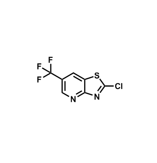 2-氯-6-(三氟甲基)噻唑并[4,5-B]吡啶