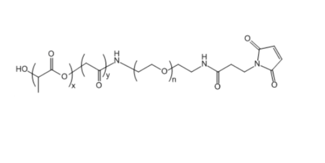 PLGA(18K)-PEG-Mal 聚（乳酸-共-乙醇酸）(18K)-聚乙二醇-马来酰亚胺