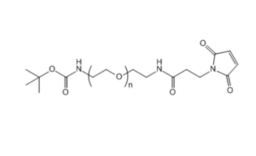 Boc-NH-PEG-Mal 叔丁氧羰基-亚氨基-聚乙二醇-马来酰亚胺