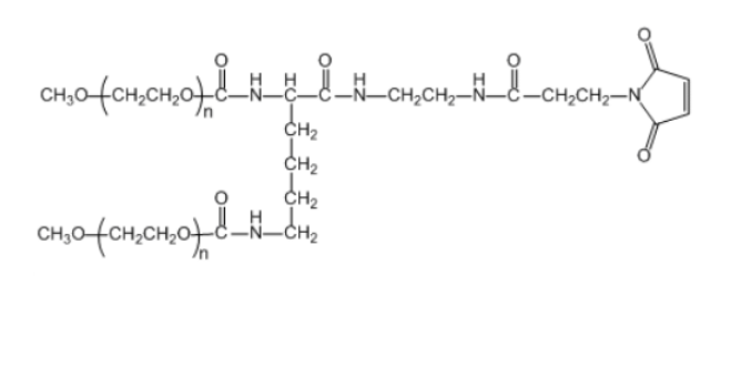 2-ArmPEG-Mal 二臂/支 PEG 马来酰亚胺