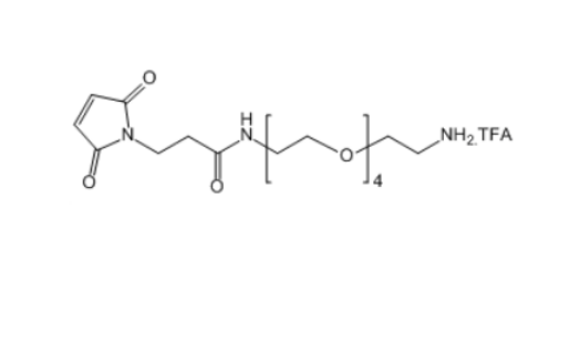Mal-NH-PEG4-NH2.TFA 马来酰亚胺-氨基-四聚乙二醇-氨基 三氟乙酸盐